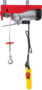 Hoalte WYCIĄGARKA WCIĄGARKA ELEKTRYCZNA LINOWA SUFITOWA 250/500KG 230V 1020W 6/12M Z PILOTEM 2