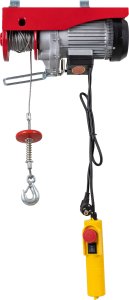 Hoalte WYCIĄGARKA WCIĄGARKA ELEKTRYCZNA LINOWA SUFITOWA 250/500KG 230V 1020W 6/12M Z PILOTEM 6