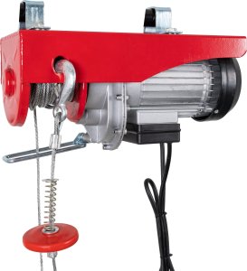 Hoalte WYCIĄGARKA WCIĄGARKA ELEKTRYCZNA LINOWA SUFITOWA 250/500KG 230V 1020W 6/12M Z PILOTEM 9