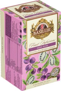 Basilur Basilur NONI PLUM herbata owocowa MORWA INDYJSKA ŚLIWKA bez kofeiny - 20 x 2 g 1