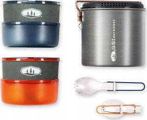 GSI Outdoors ESCAPE SET WITH FRY PAN 1