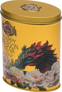 Basilur Basilur HAPPY DRAGON YEAR GOLD herbata czarna CEJLOŃSKA liściasta - puszka 75 g 4