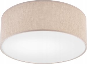 Lampa sufitowa Lamkur Lamkur Estelle 48369 plafon lampa sufitowa boho koło 1x60W E27 beżowy/biały 1