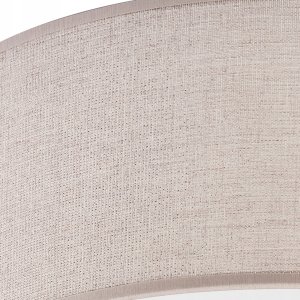 Lampa sufitowa Lamkur Lamkur Estelle 48376 plafon lampa sufitowa boho koło 1x60W E27 beżowy/biały 4