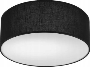 Lampa sufitowa Lamkur Lamkur Vivian 48444 plafon lampa sufitowa koło 1x60W E27 czarny/biały 1