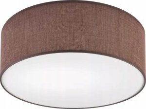 Lampa sufitowa Lamkur Lamkur Vivian 48420 plafon lampa sufitowa koło 1x60W E27 brązowy/biały 1