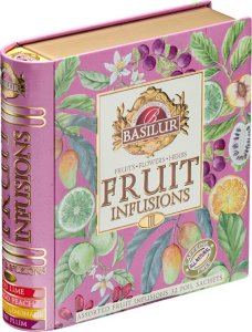 Basilur Basilur FRUIT INFUSIONS VOL. III zestaw herbat OWOCE saszetki - puszka 32 x 2 g 1