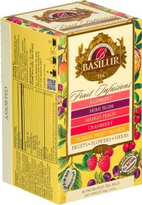 Basilur Basilur FRUIT INFUSIONS VOL. III zestaw herbat OWOCE saszetki - 20 x 2 g 1