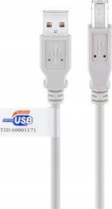 Kabel USB Goobay Goobay USB 2.0 A/B Certificeret 3 mete 1