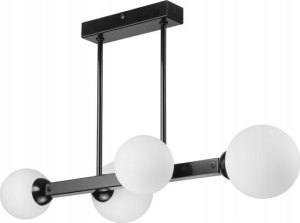 Lampa wisząca Lamkur Lamkur Astro 45061 lampa wisząca zwis modernistyczna ball kule szklane klosze 4x5W G9 biała/czarna 1