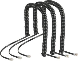 Auerswald AUERSWALD Spiralkabel-3er-Set COMfortel-Handset 3