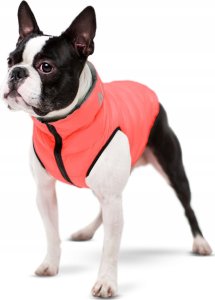 DOGGY M 45 KURTKA AIRYVEST DWUSTRONNA CORAL + SZARY 2