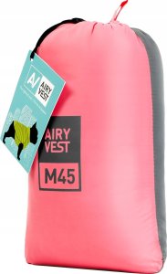DOGGY M 45 KURTKA AIRYVEST DWUSTRONNA CORAL + SZARY 3