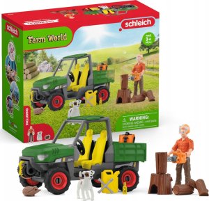 Figurka Schleich Schleich Farm World forest farmer with vehicle, toy figure 1