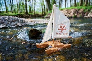 Haba Terra Kids catamaran kit, experiment kit 4