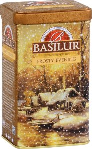 Basilur Basilur FROSTY EVENING herbata czarna pomarańcza mandarynka - liściasta w puszce 85 g 1