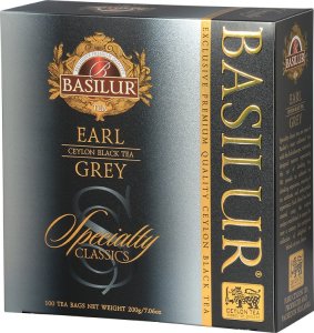 Basilur Basilur EARL GREY herbata czarna bergamotka - w kopertach 50 x 2 g 1