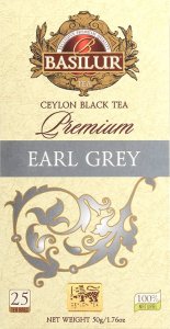 Basilur Basilur PREMIUM EARL GREY herbata czarna bergamotka - ekspresowa 25 x 2 g 3