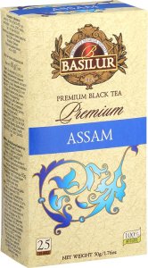 Basilur Basilur PREMIUM ASSAM herbata czarna indyjska - ekspresowa 25 x 2 g 1