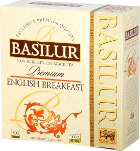 Basilur Basilur PREMIUM CEYLON czarna herbata cejlońska BOPF - ekspresowa 100 x 2 g 1