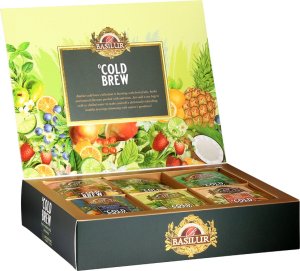 Basilur Basilur COLD BREW ASSORTED zestaw herbat owocowych bez kofeiny 6 smaków - w kopertach 60 szt. 1