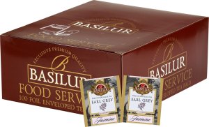 Basilur Basilur EARL GREY JASMINE herbata czarna bergamotka jaśmin - w kopertach 100 x 2 g 1