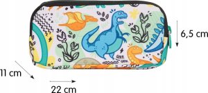 Piórnik Milan Piórnik 3 komorowy duży Dinos MILAN 4