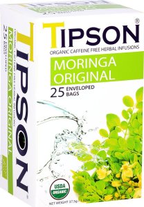 Tipson Tipson ORGANIC MORINGA ORIGINAL ziołowa herbata organiczna - w kopertach 25 x 1,5 g 1