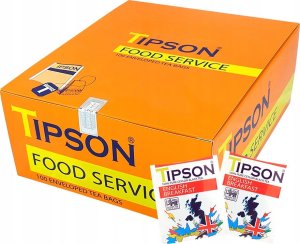 Tipson Tipson ENGLISH BREAKFAST HORECA czarna herbata cejlońska śniadaniowa BOPF - w kopertach 100 x 2 g 1