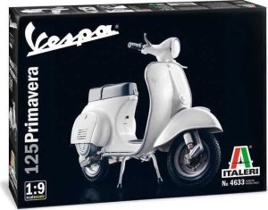 Italeri Italeri VESPA 125 PRIMAVERA, Motorcycle model, Assembly kit, 1:9, VESPA 125 PRIMAVERA, Any gender, Plastic 1