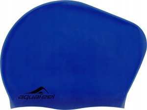 Aquafeel Swimming cap silicone AQUAFEEL 30404 43 blue/navy long hair 1