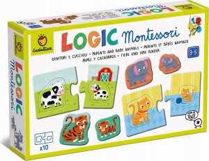 Lisciani Game Ludattica PARENTS AND BABIES 3-5+ 1