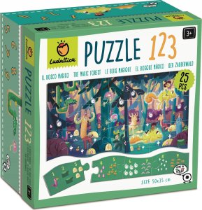 Lisciani Puzzle Ludattica Magic forest 3+ 1