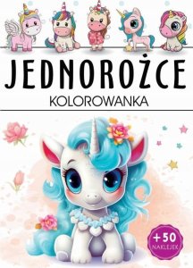 MFP paper Jednorożce kolorowanka 1