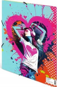 Herma HERMA  Sammelmappen A3 Karton Music Girl 3