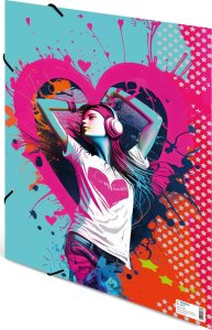 Herma HERMA  Sammelmappen A3 Karton Music Girl 5