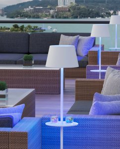 Sompex Sompex GARCON white Battery-operated Outdoor Light 4