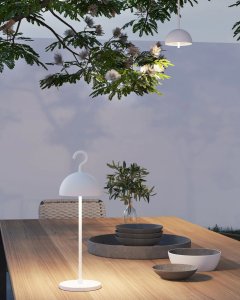 Lampa stołowa Sompex Sompex HOOK white Table Lamp 3