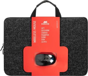 Etui RivaCase Pokrowiec na laptopa ANVIK 15.6" + MOUSE/7916 czarny RIVACASE 2