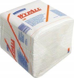WYPALL Kimberly-Clark L40 PowerClean - Składane na cztery jednorazowe bardzo chłonne ręczniki, białe - 1 opakowanie x 56 odcinków 4