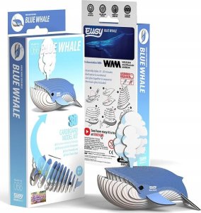 Fat Brain Toys Wieloryb Płetwal Błękitny Eugy Eko* Układanka 3D 4
