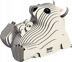 Fat Brain Toys NiedĽwiedĽ Polarny Eugy. Eko* Układanka 3D 2