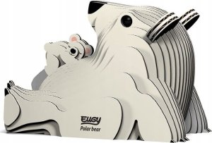 Fat Brain Toys NiedĽwiedĽ Polarny Eugy. Eko* Układanka 3D 4