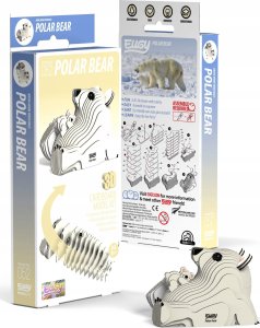 Fat Brain Toys NiedĽwiedĽ Polarny Eugy. Eko* Układanka 3D 5