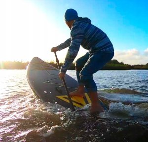 ExtraLink EXTRALINK DESKA SUP 380CM POMPOWANA ZESTAW + WIOSŁO SUP-1046 7