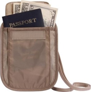 Eagle Creek Torba Undercover Neck Wallet Mocha 2
