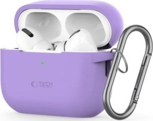 Tech-Protect Etui Tech-Protect Silicone Hook Apple Airpods Pro 1 / 2 Lavender 1