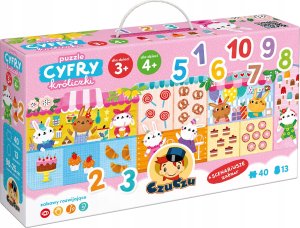 Czuczu CzuCzu Puzzle Cyfry Króliczki 40 elementów 1