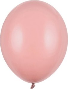 Party Deco Balony Strong Pastel Dark Dusty Rose 12cm 100szt 1