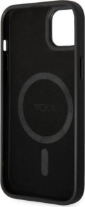 Tumi TUHMP14SRBAK iPhone 14 / 15 / 13 6.1" black/black hardcase Leather Balistic Pattern MagSafe 11